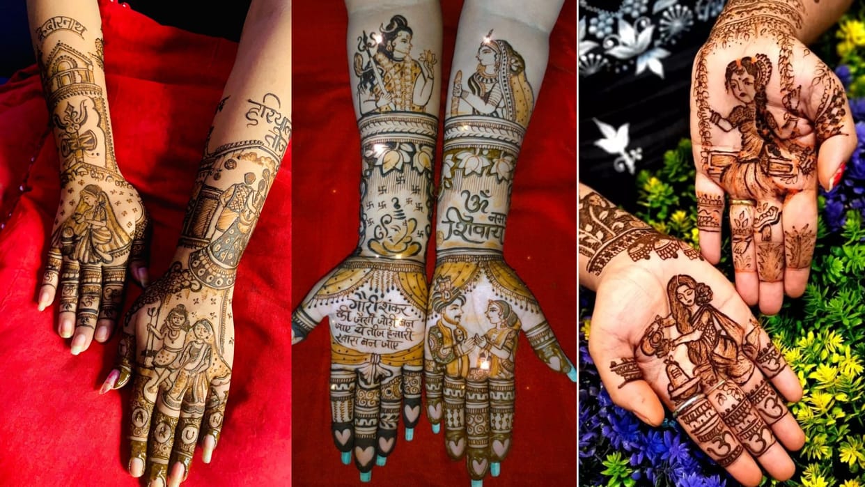 Hariyali Teej 2024 Latest And Simple Teej Mehndi Design