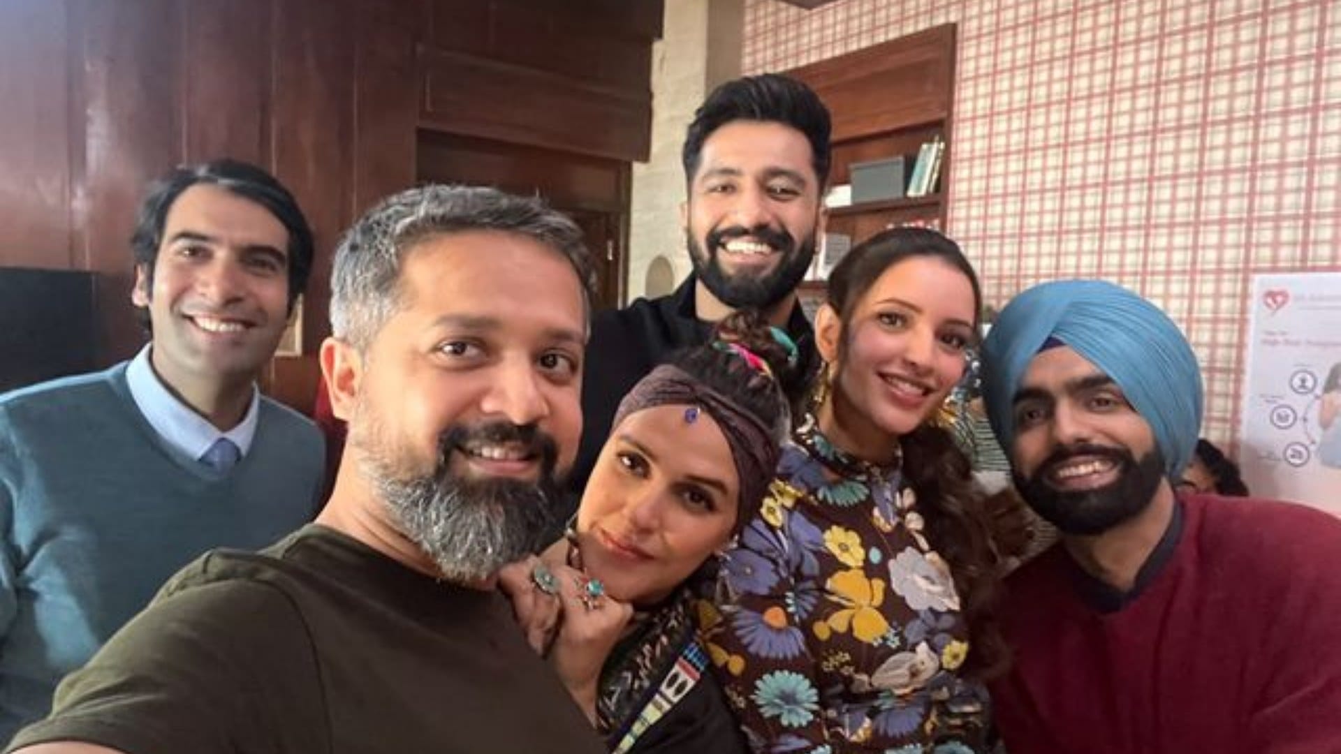Neha Dhupia shared unseen pictures from the sets of Bad Newz see actress latest post here
