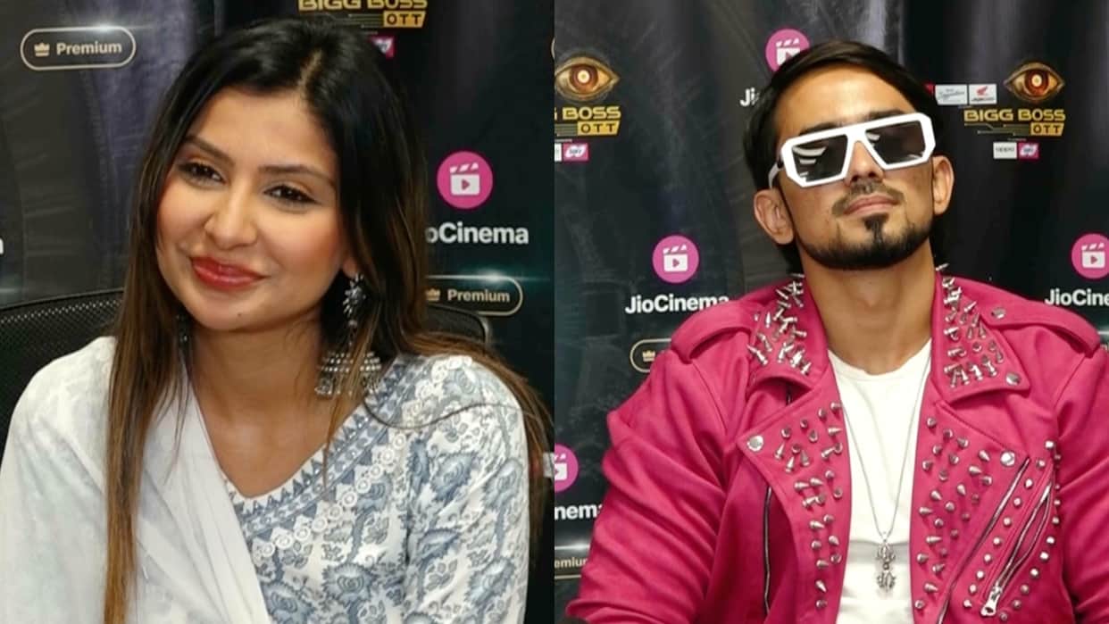Adnan shaikh Sana Sultan interacted with media after eviction from Bigg Boss Ott3 click here for detail