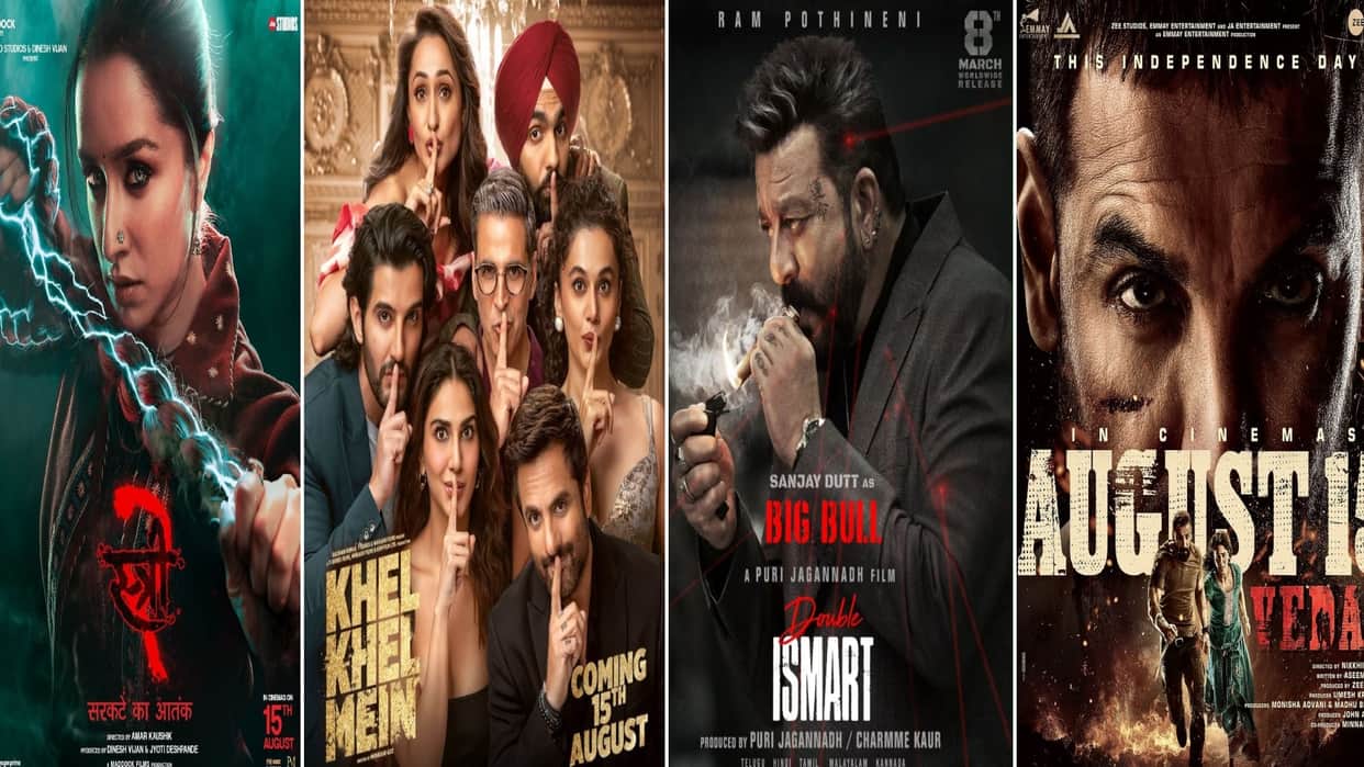 Stree 2 Vedaa Khel Khel Mein Double iSmart set for an box office clash release in august Find out why