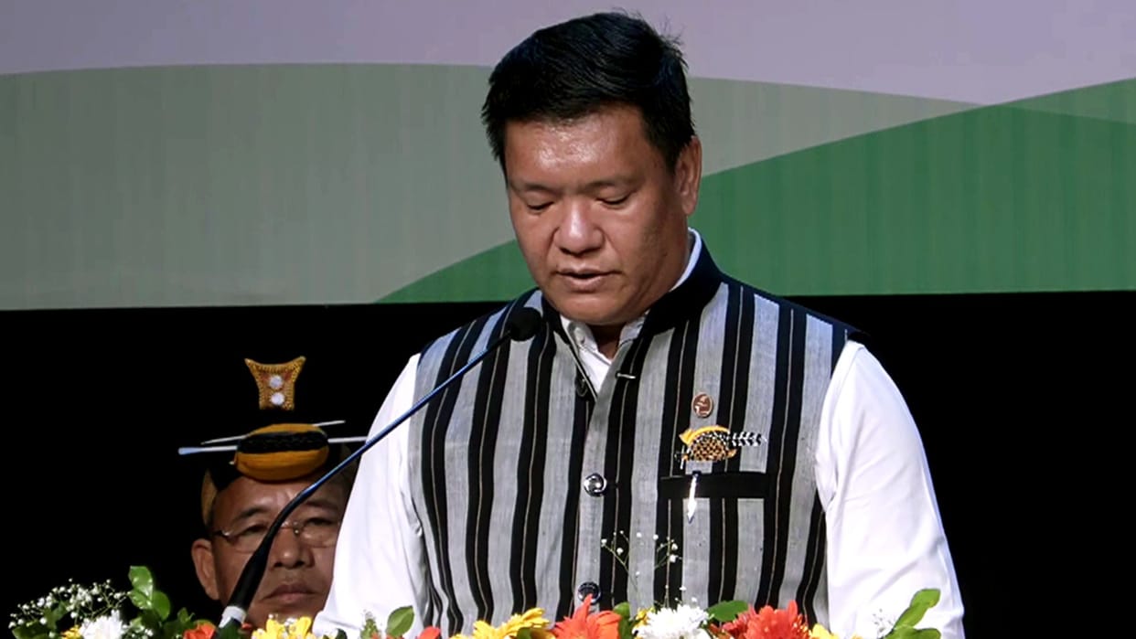 CM Khandu urges AAPSU to end poll corruption, calls for a ban on money transactions in student elections