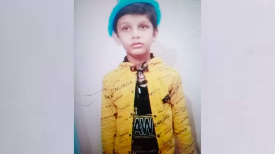 child was washed away in a drain in Lalitpur