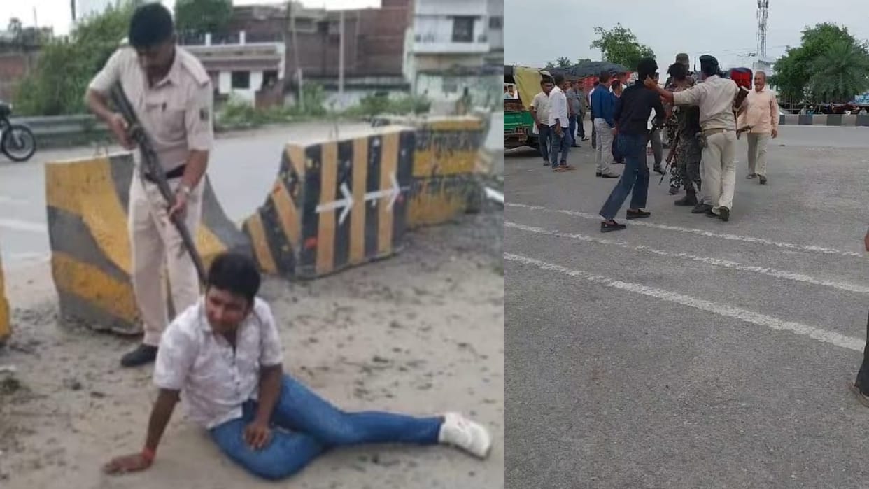 Bihar News : Bihar Police arrested two criminals in sherghati Gaya, Firing on prisoner and constable.