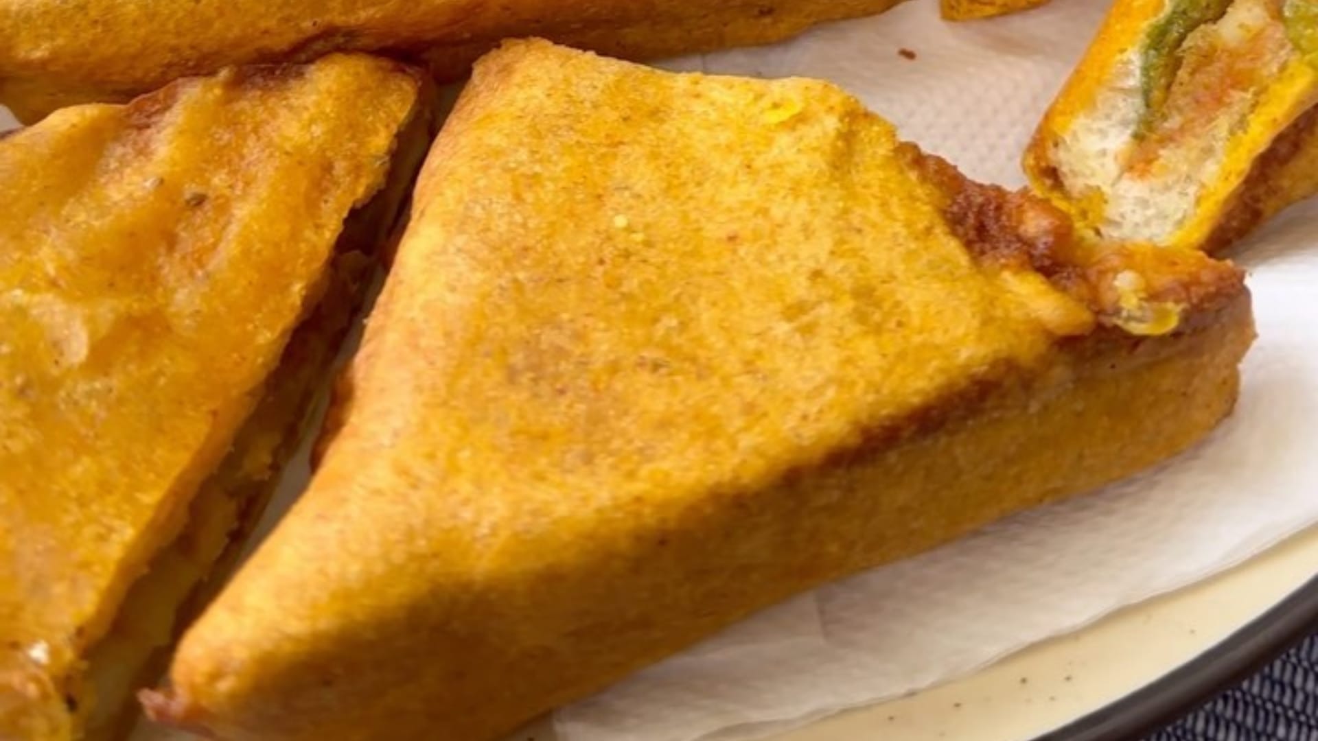 how to make Bread Pakoda Without Oil at home oil free bread pakoda recipe in hindi