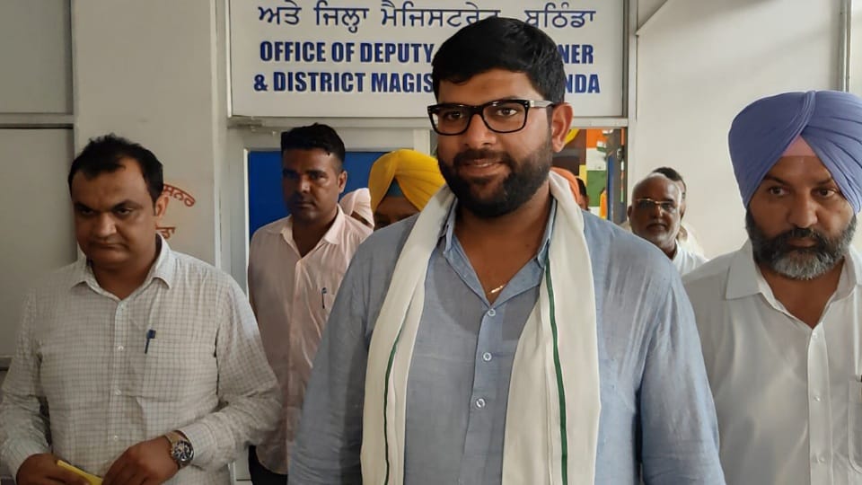 Bathinda refinery spreading cancer in Dabwali Mandi Digvijay Chautala submitted demand letter to Bathinda DC