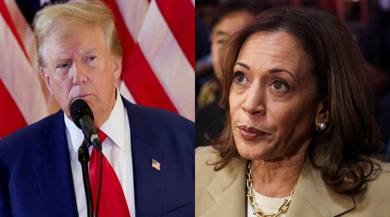 A confidential memo from Donald Trump campaign says Kamala Harris has energized Democratic base