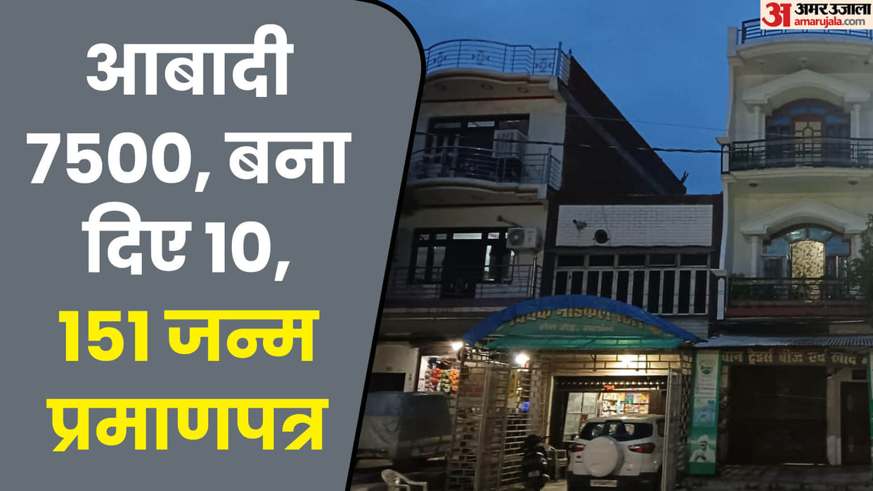 Fraud in Raebareli Fraudsters made more birth certificates than population in up