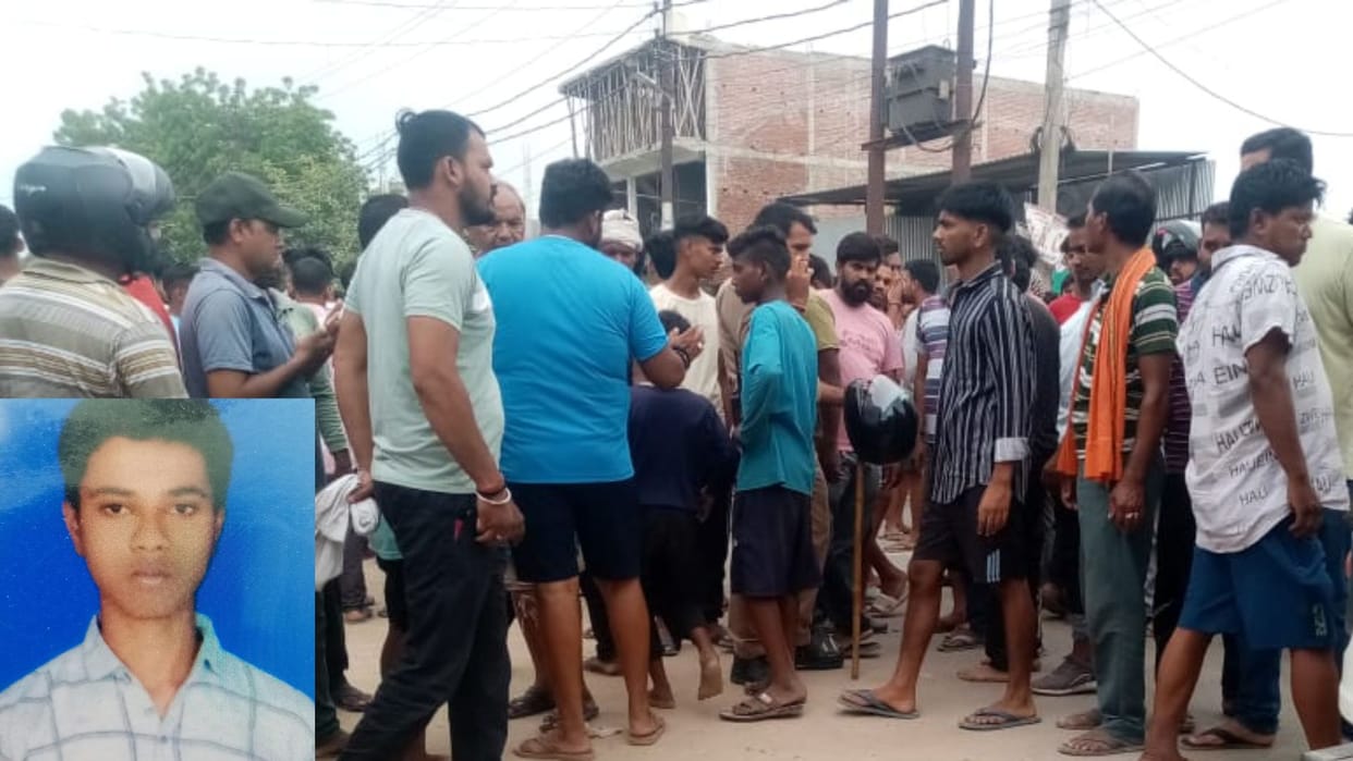 student died in road accident after hit by trailer in varanasi