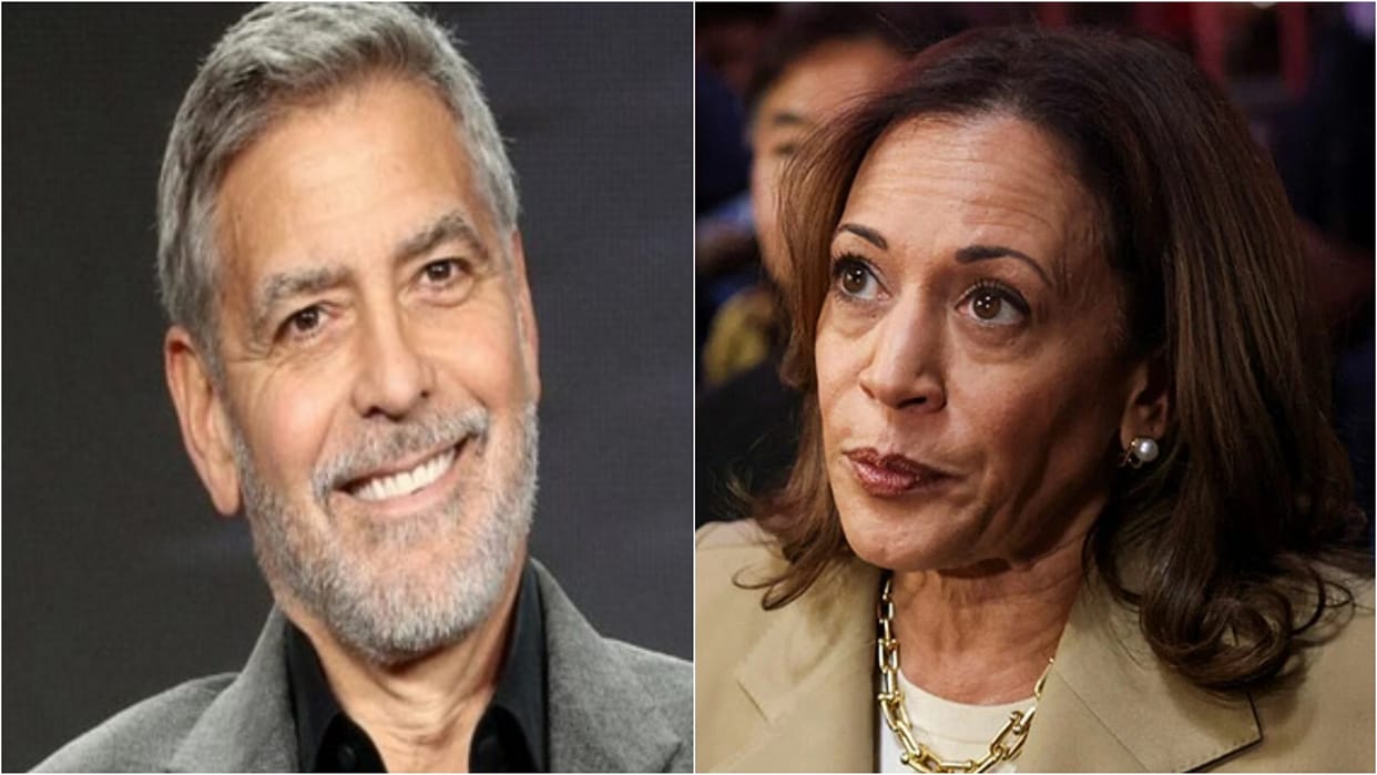 Wolfs Actor George Clooney Supports Kamala Harris for US President After He urged Joe Biden to step down