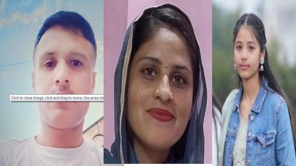 Three members of family husband wife and daughter commit suicide in Nawanshahar