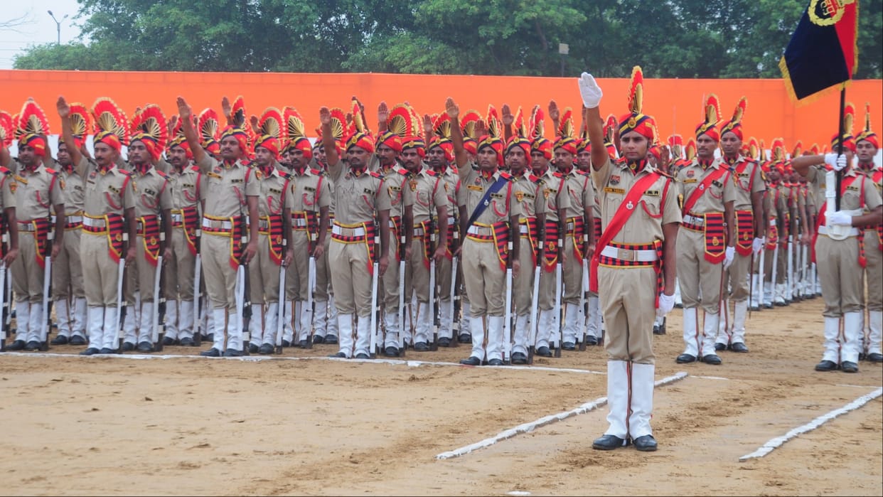 Haryana: After the passing out parade, 1265 soldiers became part of Haryana Police