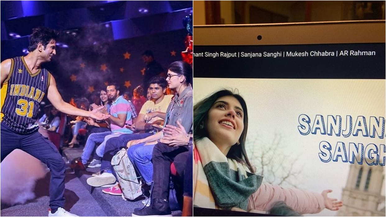 Sushant Singh Rajput last film Dil Bechara Completes four years Sanjana Sanghi Shares Photos With Note