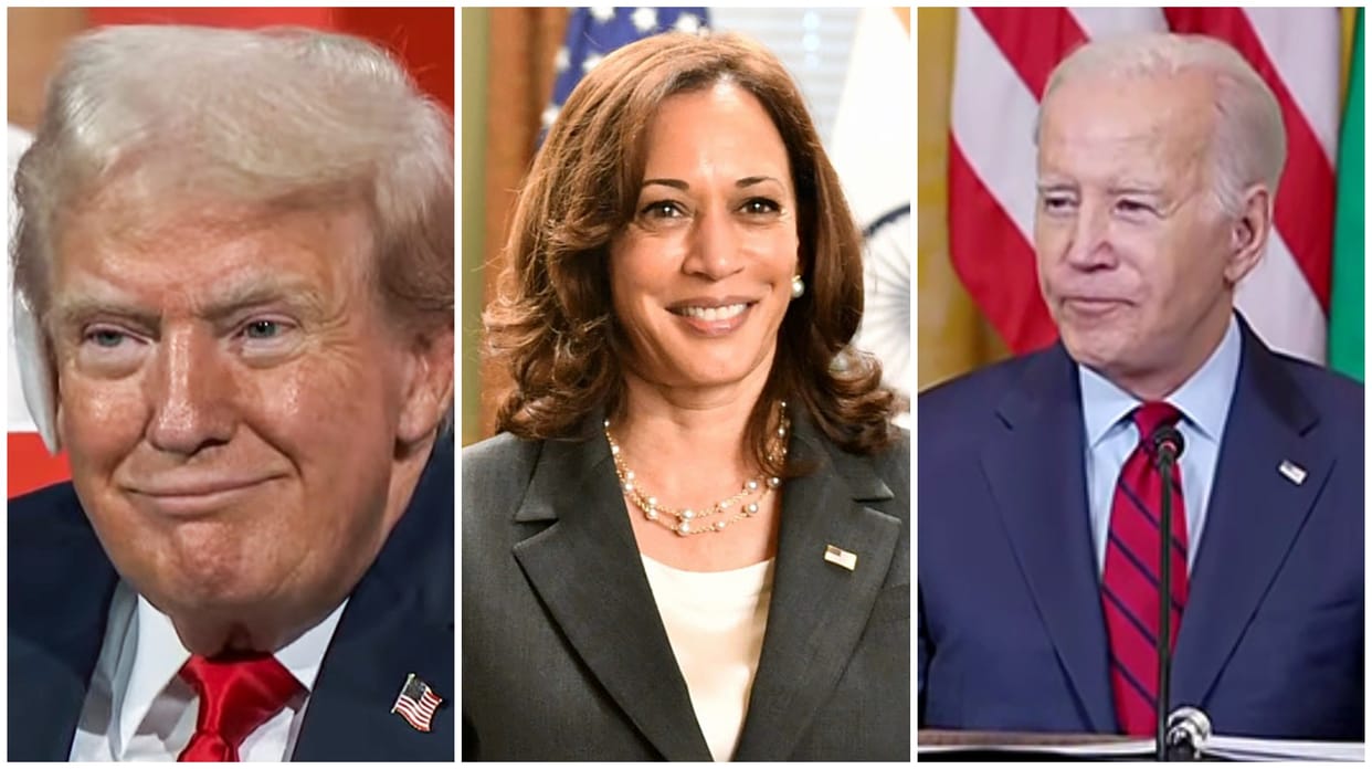 Donald Trump campaign files complaint to block Biden's campaign funds being transferred to Harris