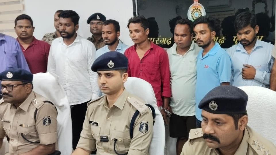 Police arrested six accused who murdered Congress leader Hariram Patel