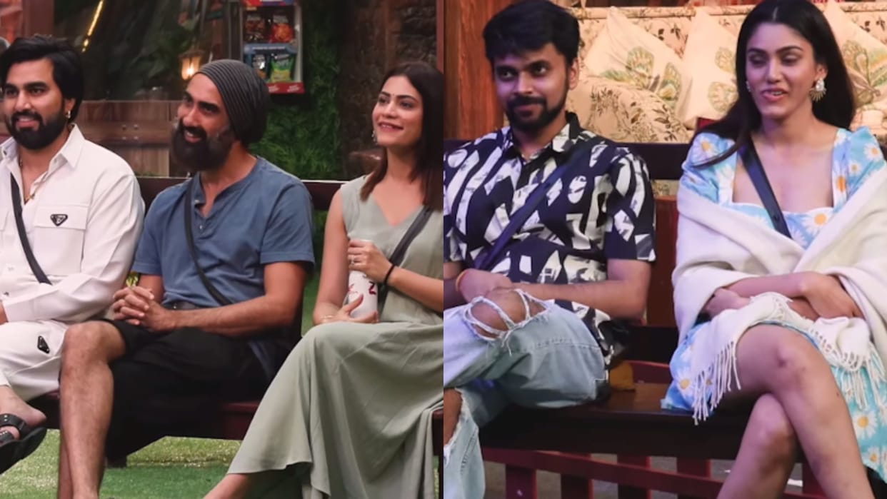 Bigg Boss OTT 3 Vishal Pandey Lovekesh Kataria Shivani Kumari are doing Standup task in new promo