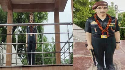 बलिदानी नायक जितेंद्र सिंह का स्मारक