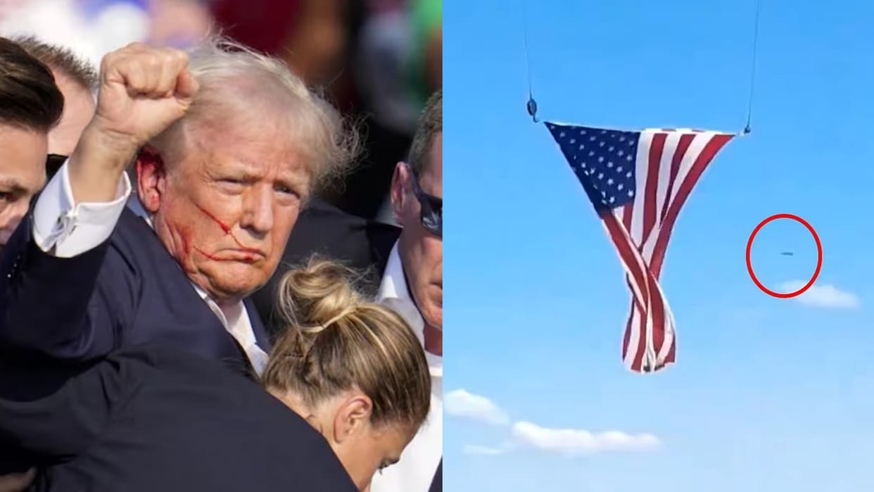 donald trump assassination attempt new theory suggests aliens saved trump life