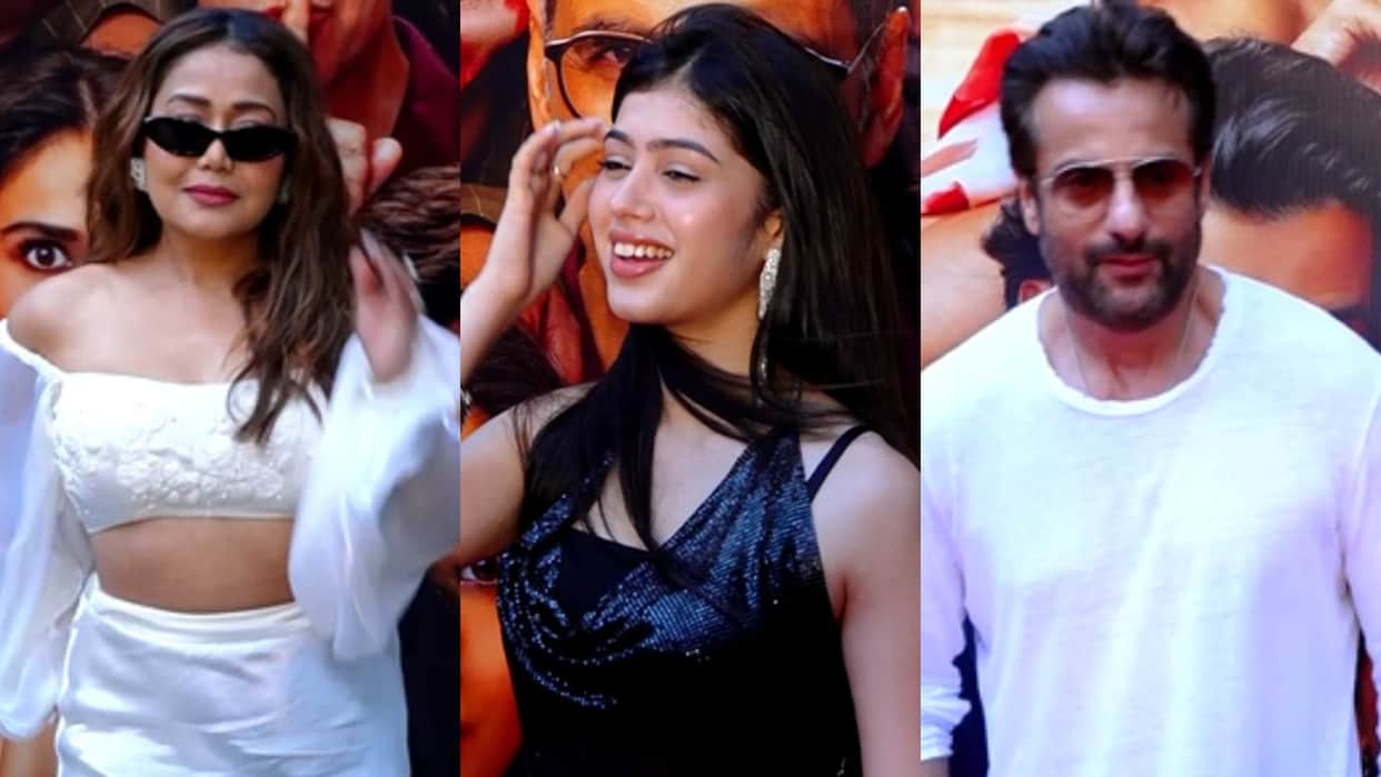 SONG LAUNCH OF THE SONG HAULI HAULI FROM MOVIE KHEL KHEL MEIN from neha kakkar to Fardeen Khan