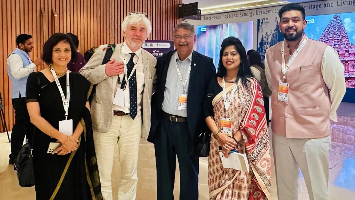 IUCN director brainstormed to get fossil park located in Sonbhadra registered in UNESCO list