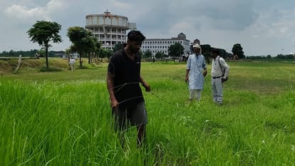 Rampur: Revenue department team reached Azam Khan Jauhar University, took possession enemy property