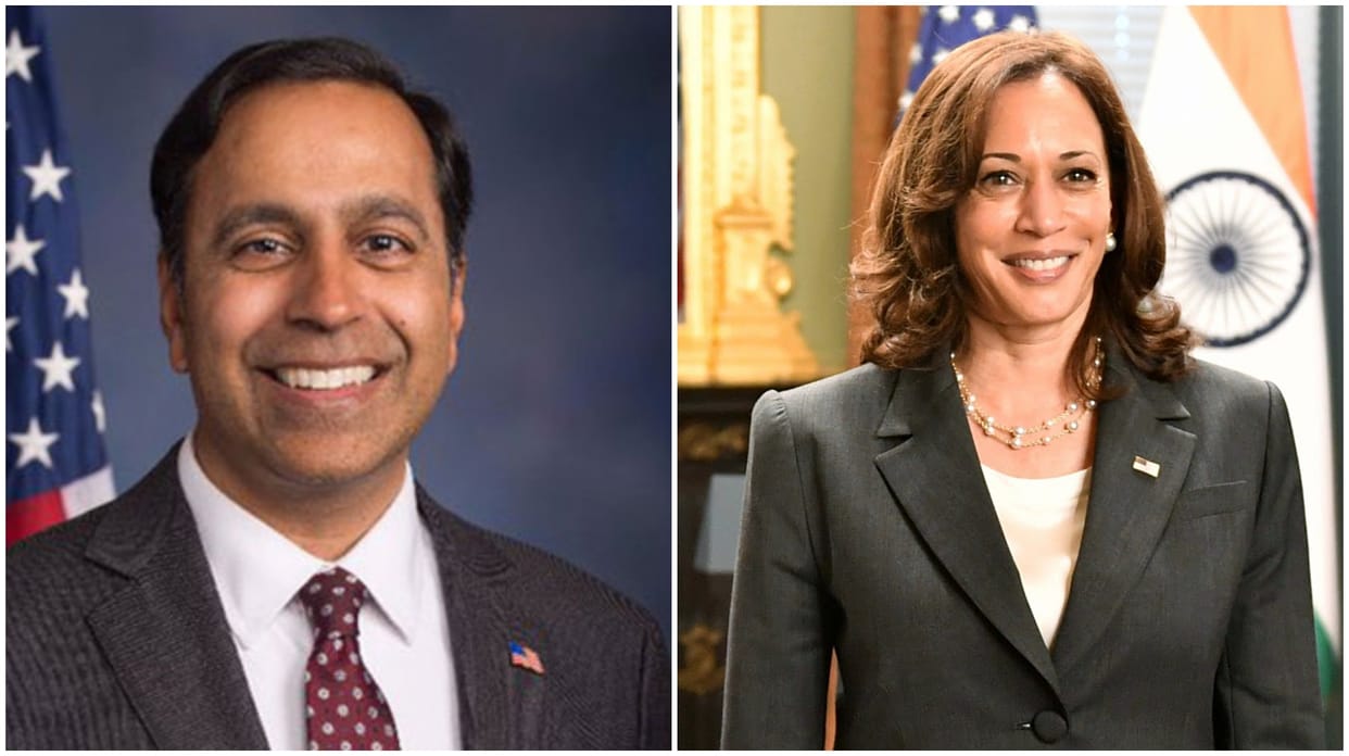 Krishnamoorthi said Harris' endorsement as presidential nominee created burst of energy in Democratic Party