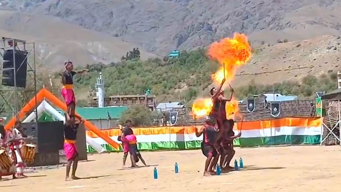 Kargil Vijay Diwas Chief of Army Staff Gen Upendra Dwivedi  attend the silver jubilee celebrations