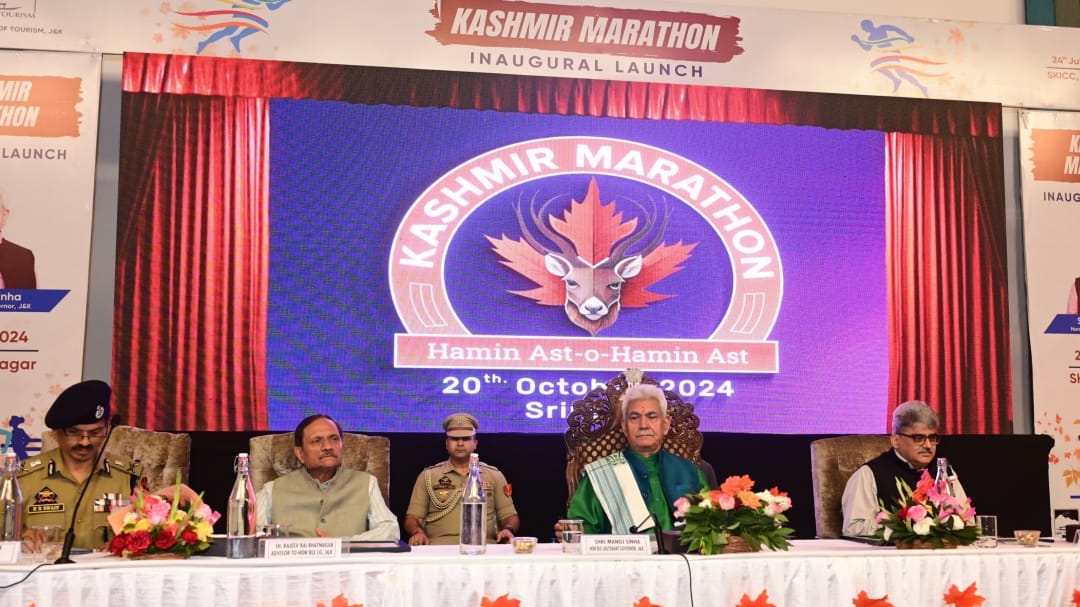 stage is set for Kashmir Marathon tourism and local livelihood will get a boost