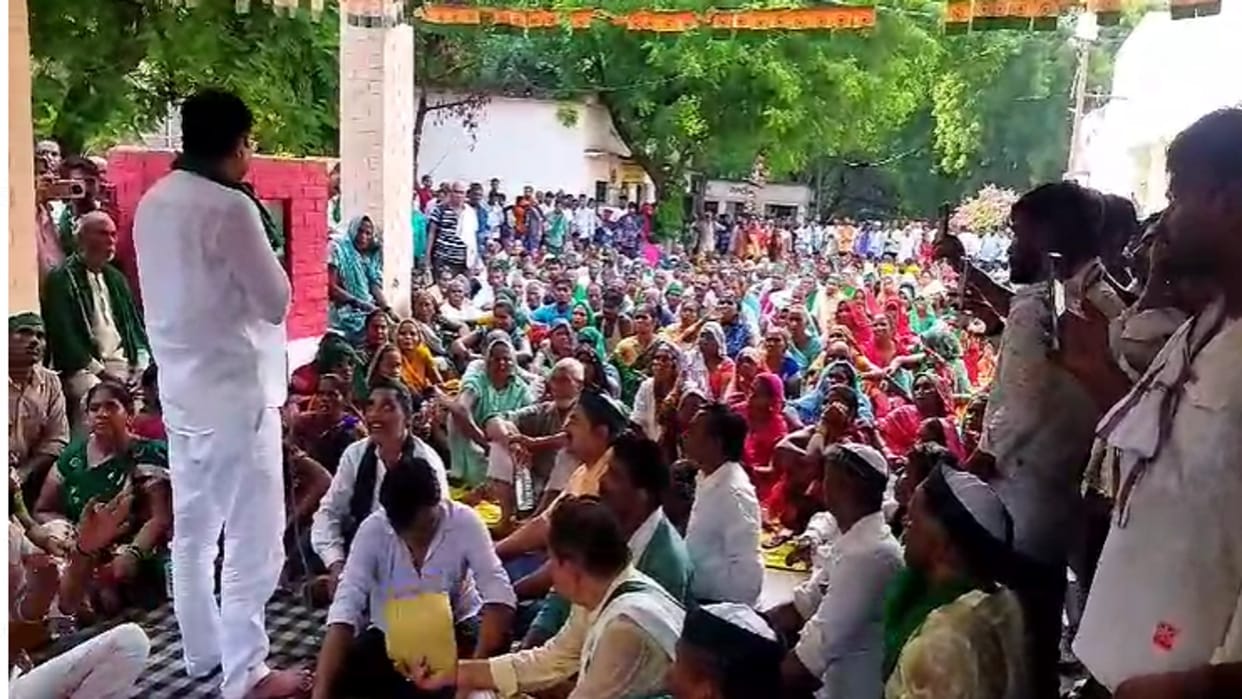Farmers roared on 18 issues including electricity, fertilizer and irrigation, Mahapanchayat on Commissionerat