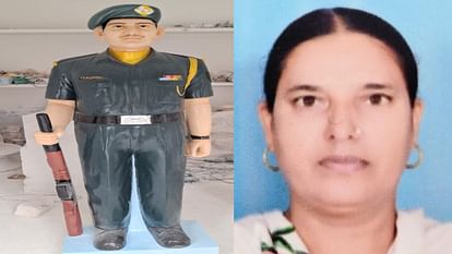 Kargil Vijay Diwas: Wife made statue of martyr at her own expense, did not get permission to install it in sch