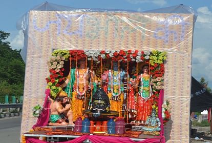 Kanwar Yatra 2024 More Than 27 lakh Devotees Take gangajal from Haridwar in four Days Photos