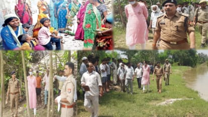 Bijnor: Three brothers died by drowning in the river, bodies were found wrapped together