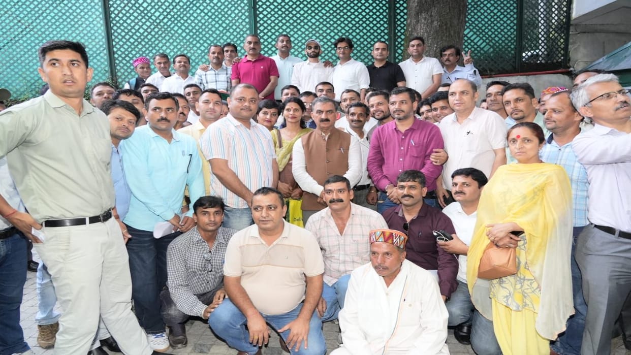 Delegation of NonGazetted Employees Federation met CM, demanded to call a meeting of Joint Advisory Committee