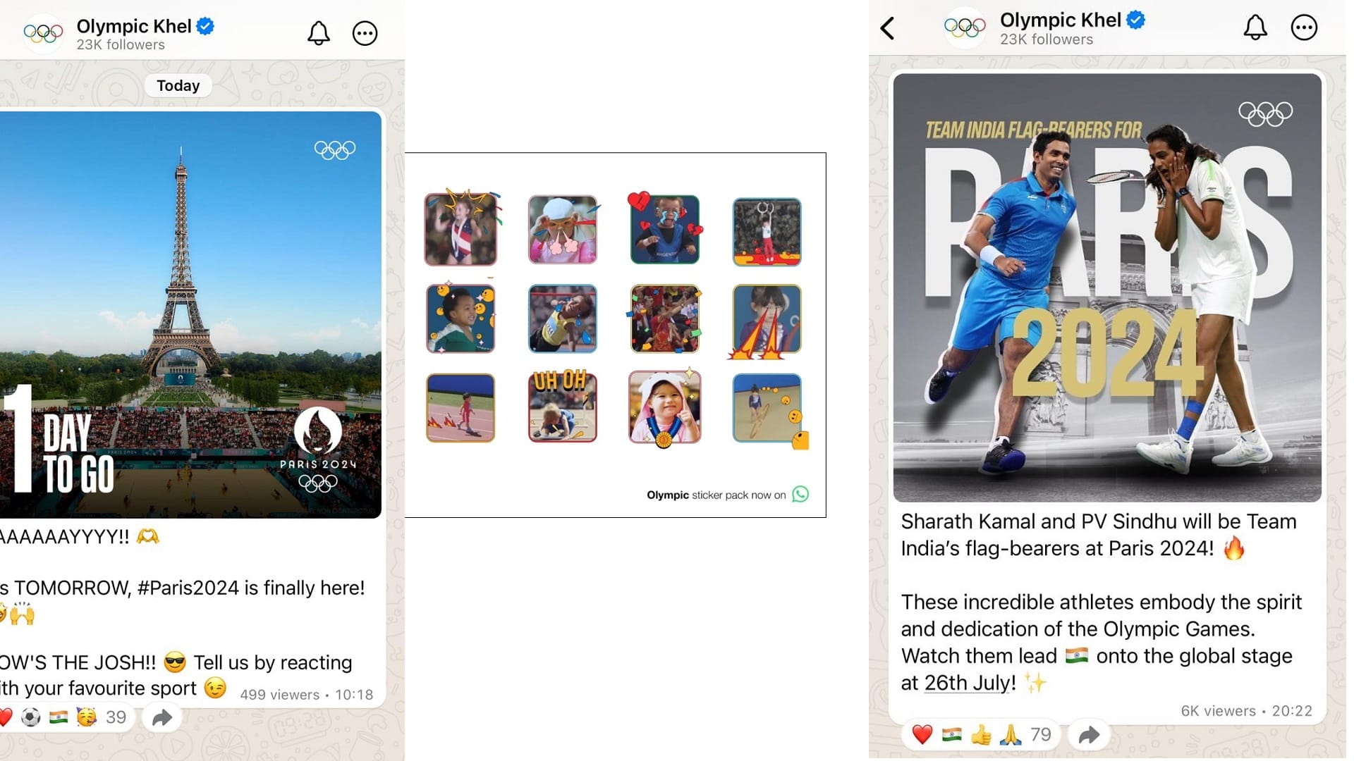 International Olympic Committee launches exclusive Olympics WhatsApp Channel for India
