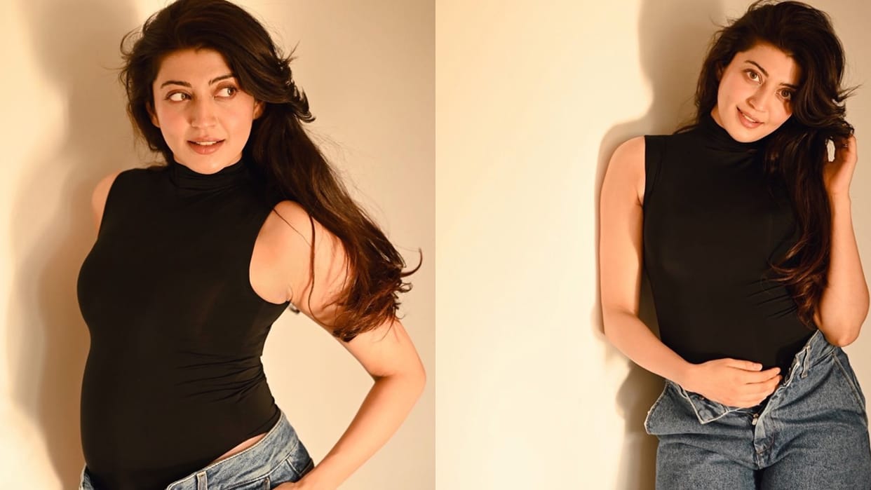 Pranitha Subhash shared beautiful photo for announcing her second pregnancy wrote The pants dont fit anymore