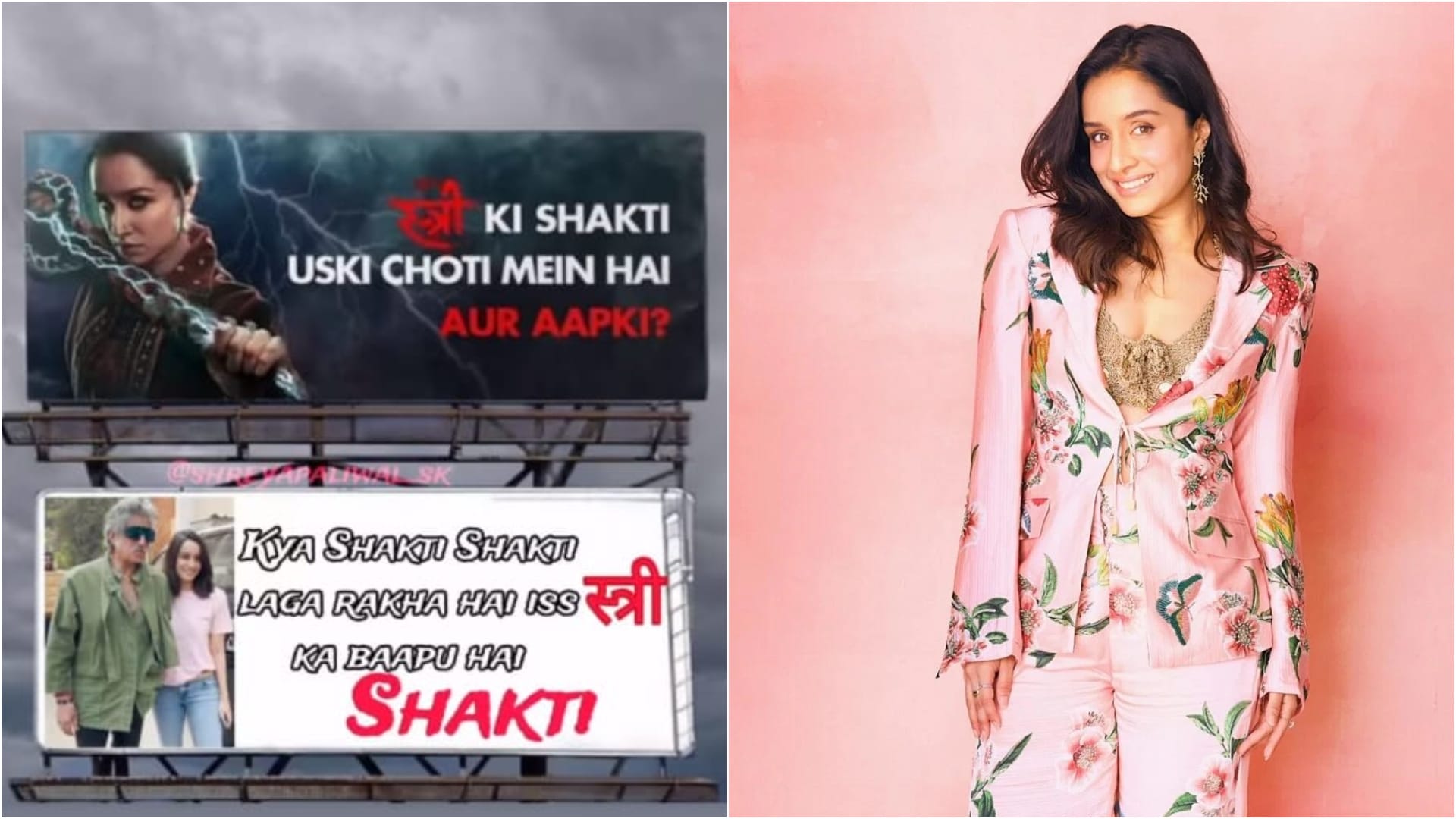 Shraddha Kapoor Shares Rajkummar Rao Starrer Stree 2 And Father Shakti Kapoor Hilarious Meme See Here