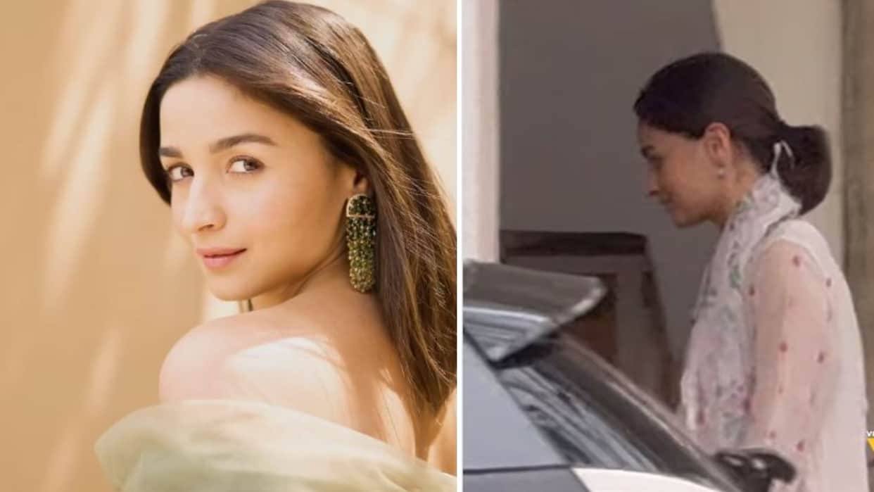Alia Bhatt To Begin shooting of upcoming film Love and War Shoot Actress Visits Sanjay Leela Bhansali House