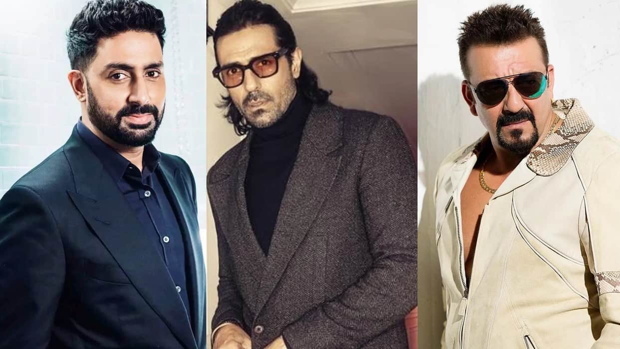 Celebs played villain role in films Abhishek Bachchan king Arjun rampal Saif Ali Khan Sanjay dutt Bobby Deol