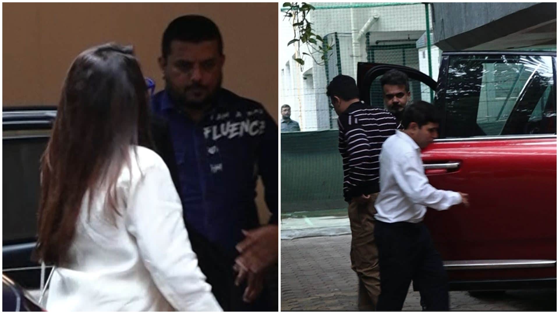 Sanjay Leela Bhansali arrived to pay last respects to Farah Khan mother Shahrukh Khan was also seen