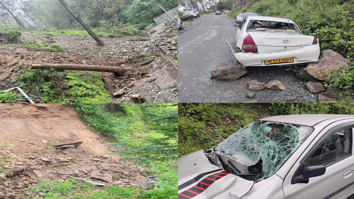 Himachal pradesh Weather: imd Heavy rain alert for six days in many parts, landslides in shimla