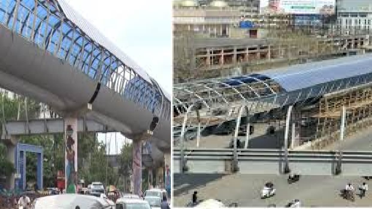 Raipur skywalk will now be completed, Sharda Chowk-Tatyapara Chowk road widening