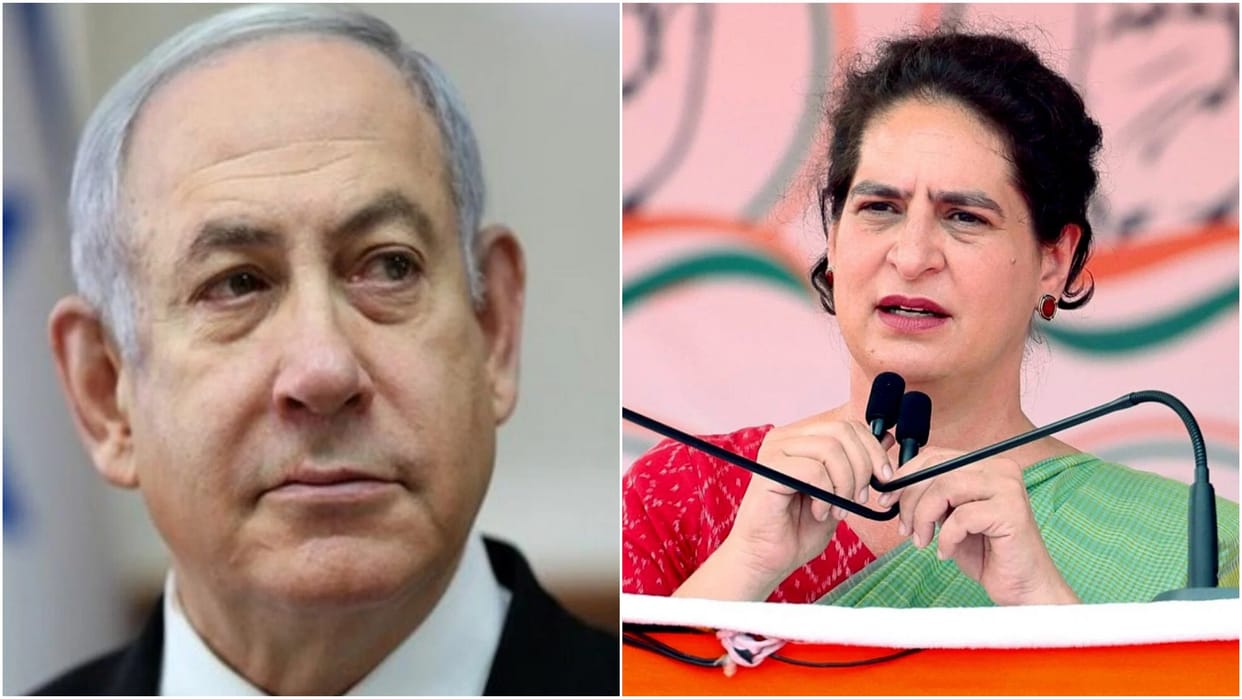 Netanyahu his govt barbaric their barbarism supported by western world says Priyanka