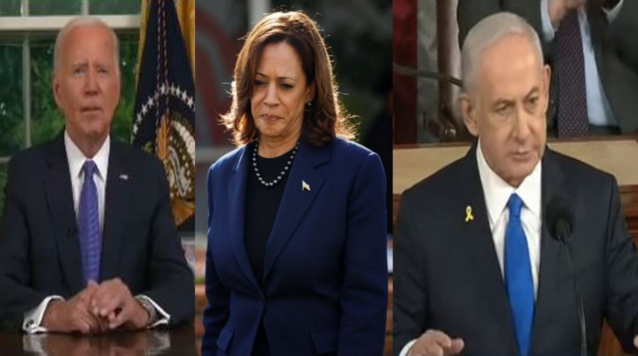 Israeli PM Benjamin Netanyahu visits White House to discuss Gaza war with Joe Biden and Kamala Harris