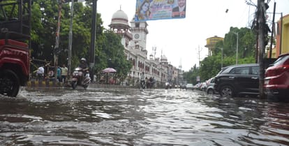 Kanpur Weather Intermittent rain since morning cloudy skies and light drizzle expected over the next five days