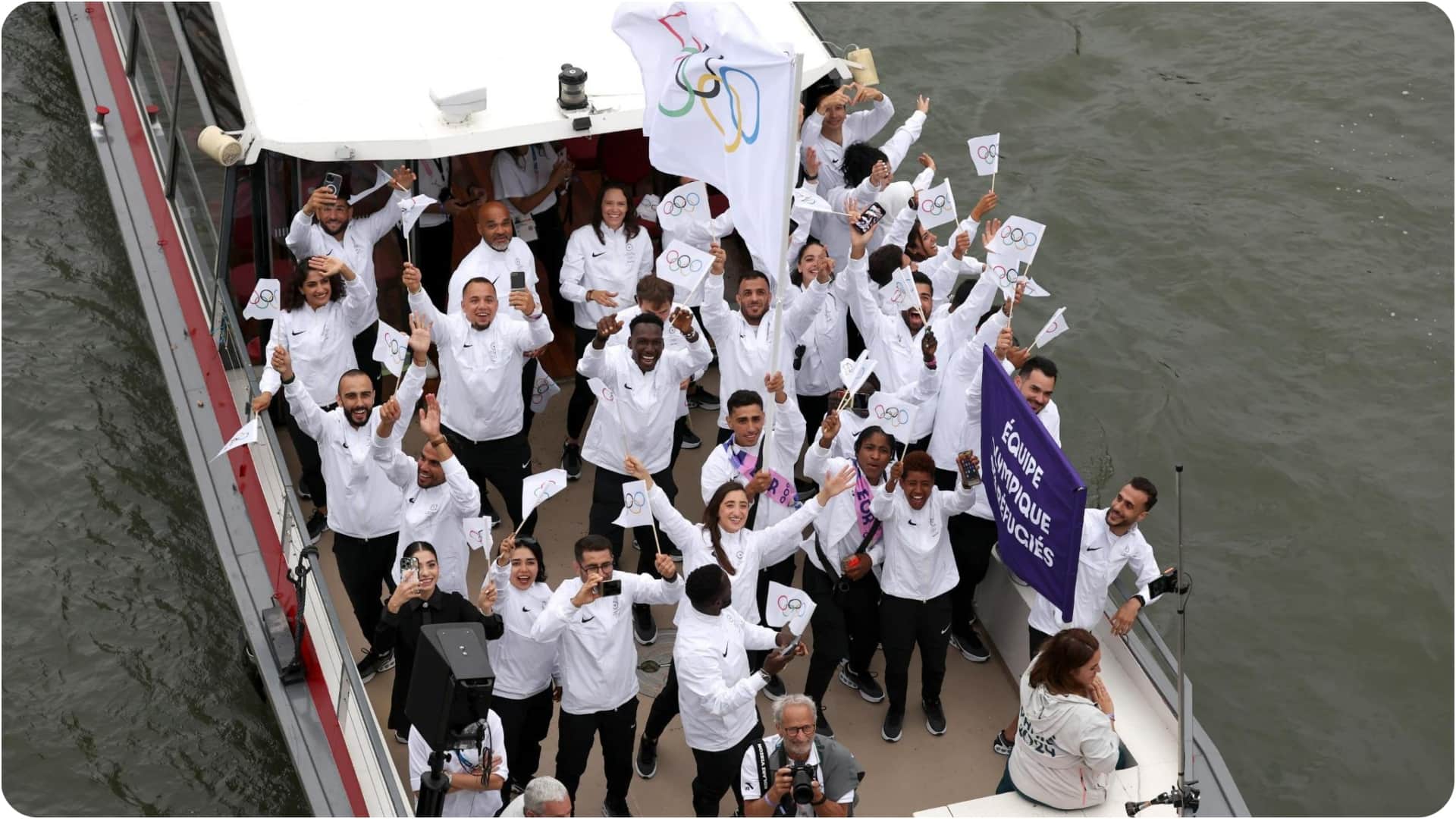 Paris Olympics 2024 Opening Ceremony Highlights Photos Videos Indian Athletes News in Hindi