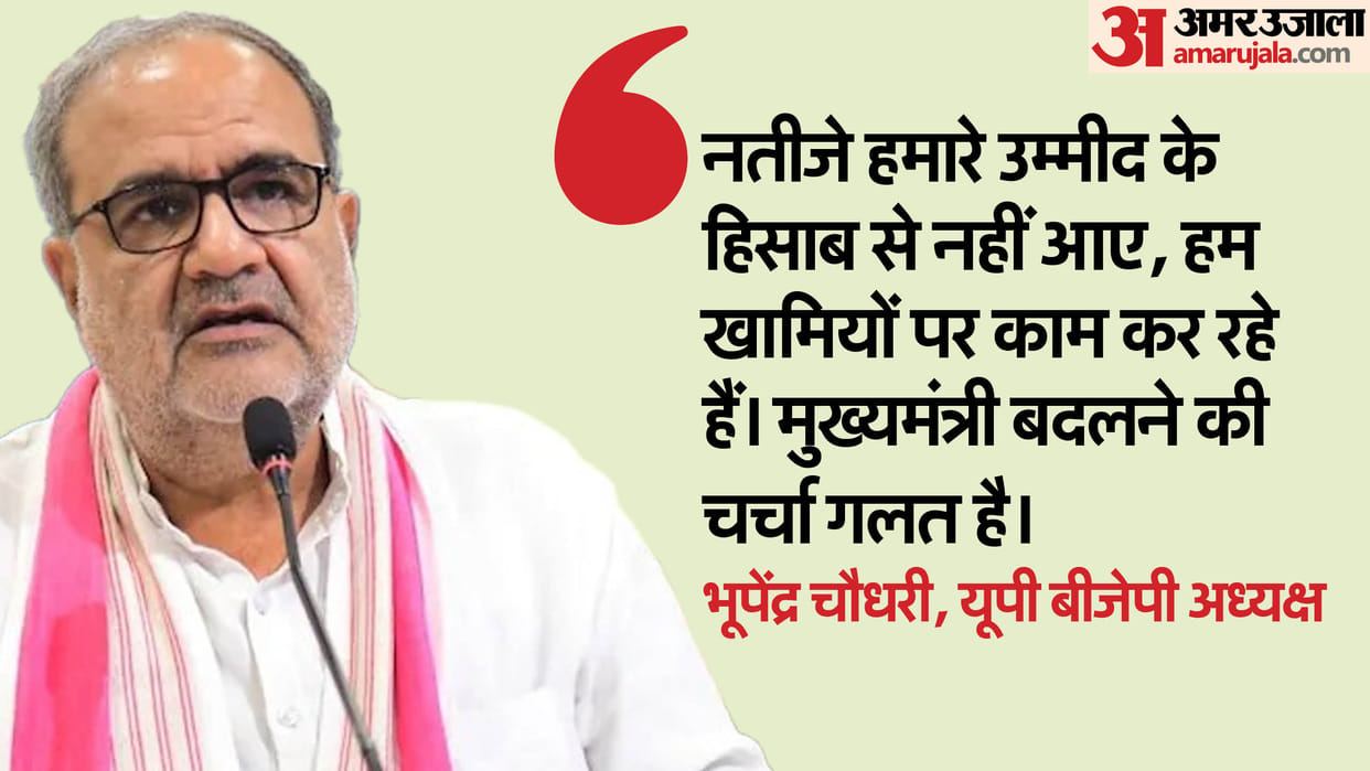 Rajasthan talk of changing CM is wrong UP BJP chief Bhupendra Chaudhary statement amid tussle in BJP