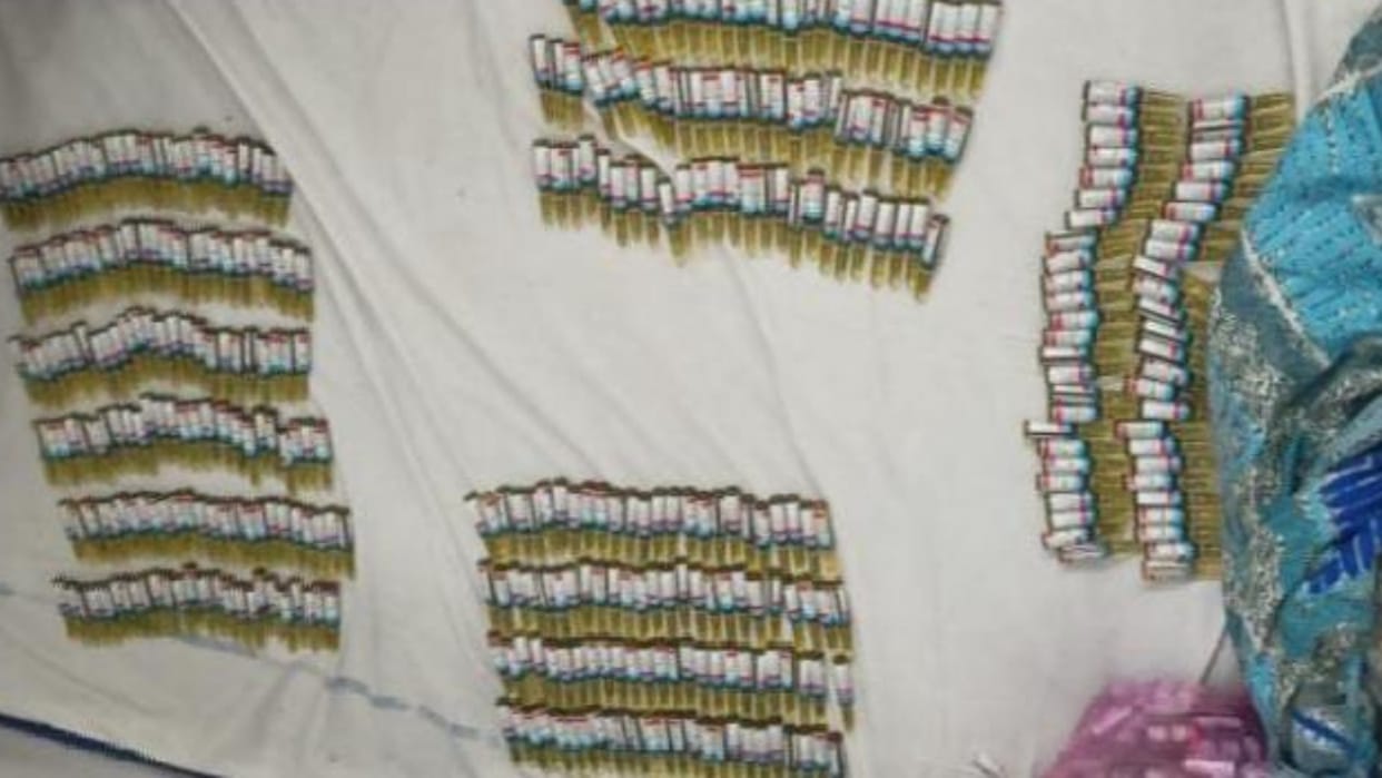 Asad Ali was caught with more than a thousand drug injections, arrested by police as soon as he got off train.