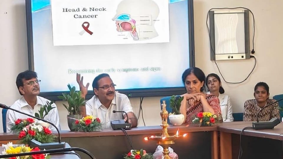 Head and neck cancer cases are increasing rapidly in the country