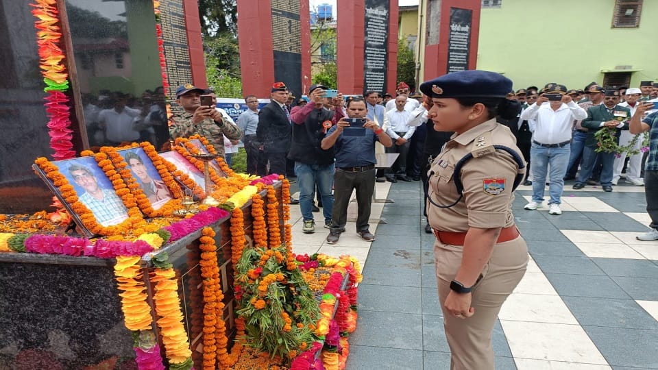 Silver jubilee of Kargil Vijay Diwas celebrated with pomp in Pithoragarh
