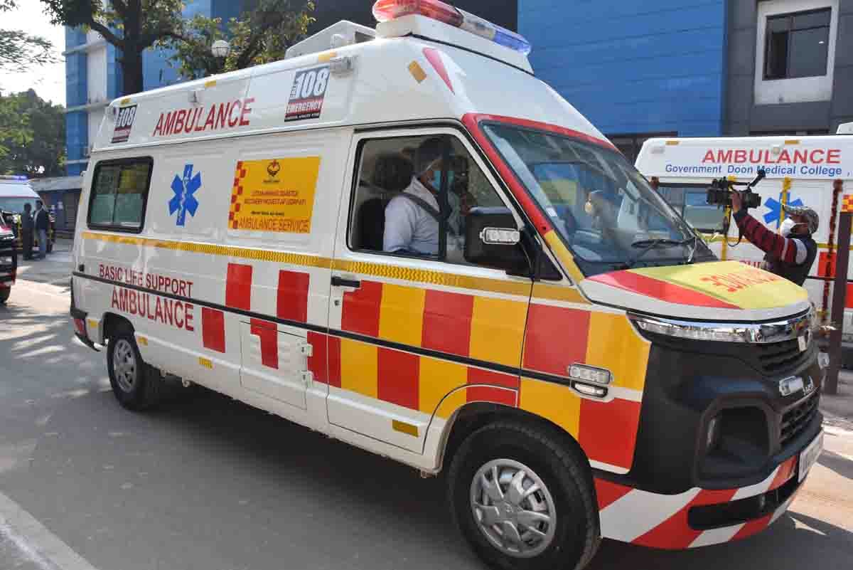 108 Ambulance: UP's ambulance service is first in response time, the vehicle reaches within 7.30 minutes of ca