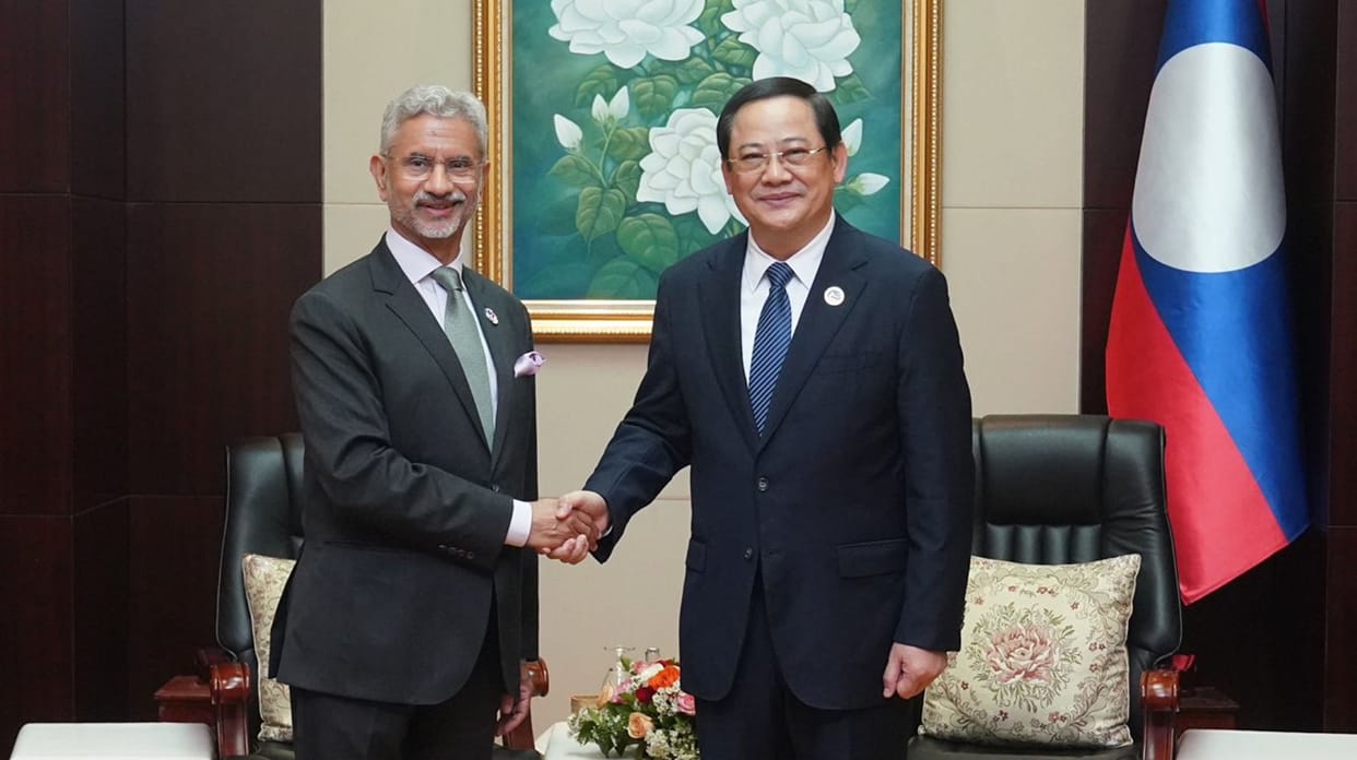 Jaishankar discusses bilateral cooperation, issue of trafficking of Indian nationals with Laos PM news update